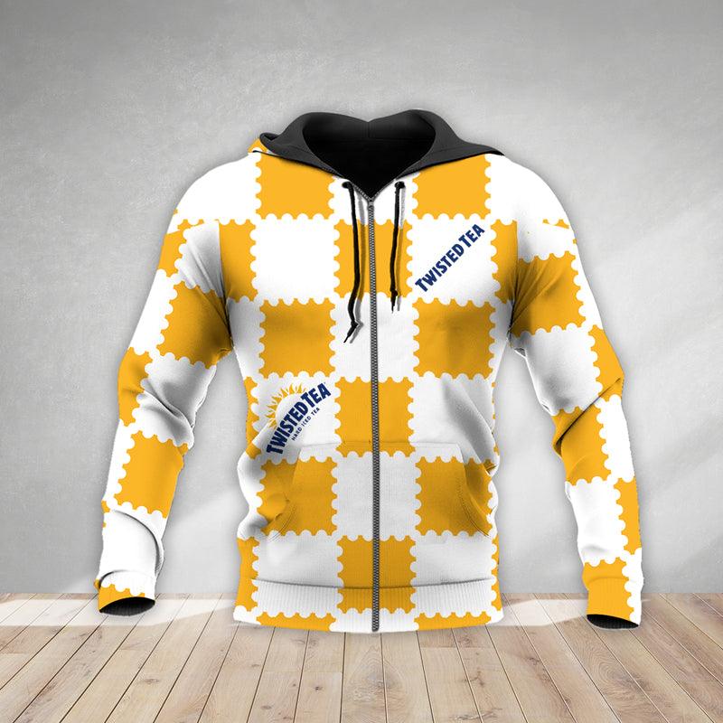 Gorgeous Gingham Twisted Tea Hoodie | Twisted Tea Zip Up Hoodie