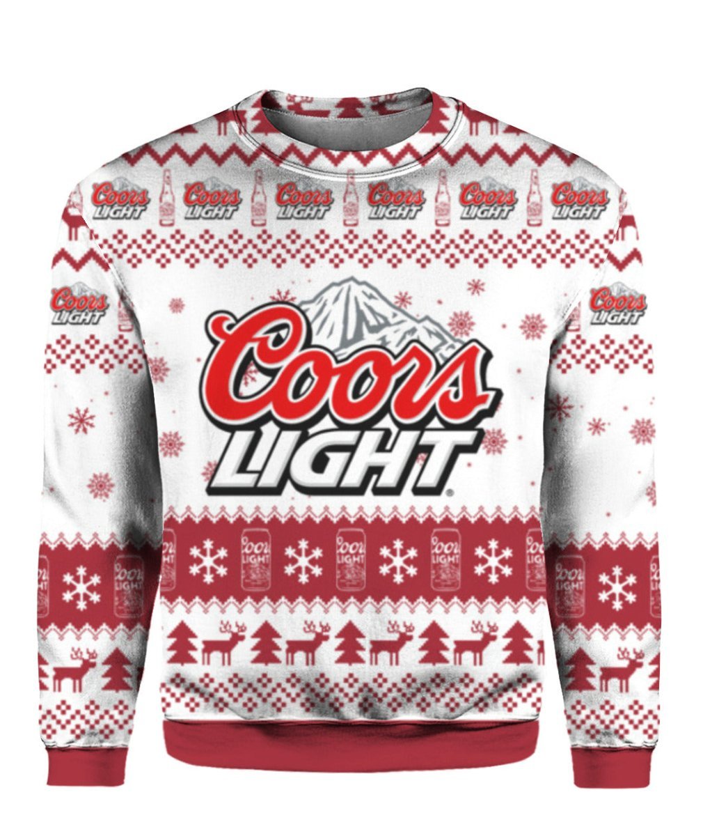 Holiday Fashion: Coors Light Christmas Sweaters - Flexiquor.com