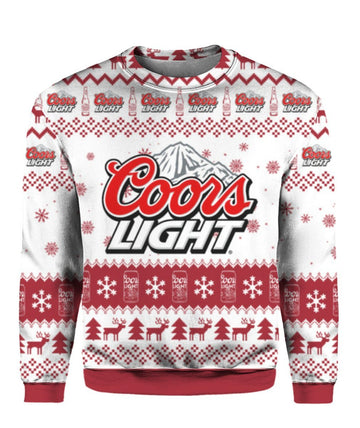 Holiday Fashion: Coors Light Christmas Sweaters - Flexiquor.com