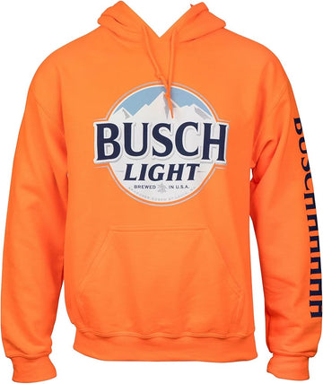 Busch Light Hoodie Sweatshirts: Perfect for Winter Sports - Flexiquor.com