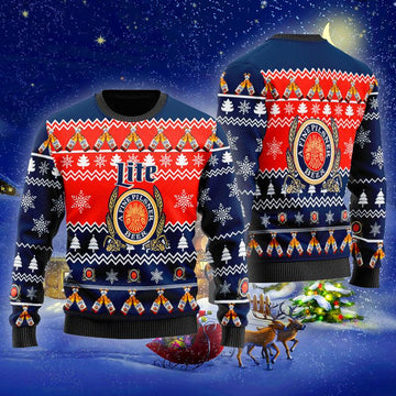 How to Style Miller Lite Christmas Sweaters for Work Parties - Flexiquor.com