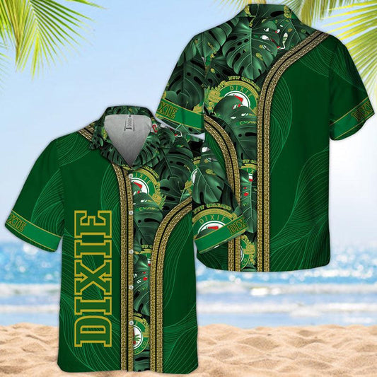 Tropical Inside Dixie Beer Hawaiian Shirt