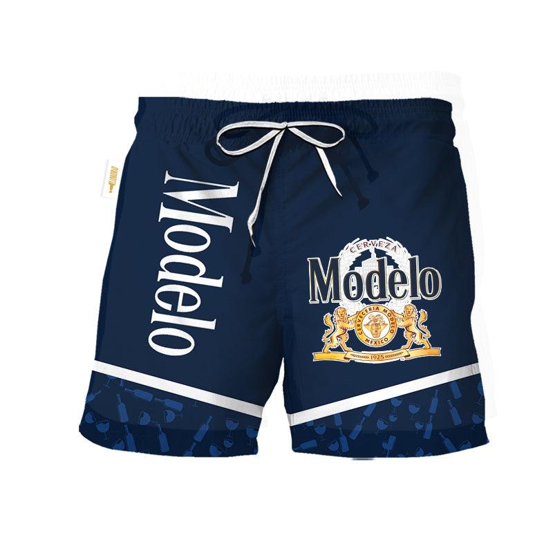 Modelo Glass Bottle Dot Swim Trunks