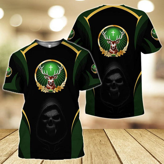 Black Skull Jagermeister T-Shirt