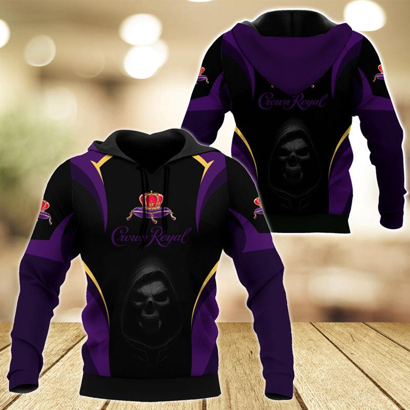 Crown royal hoodie purple online