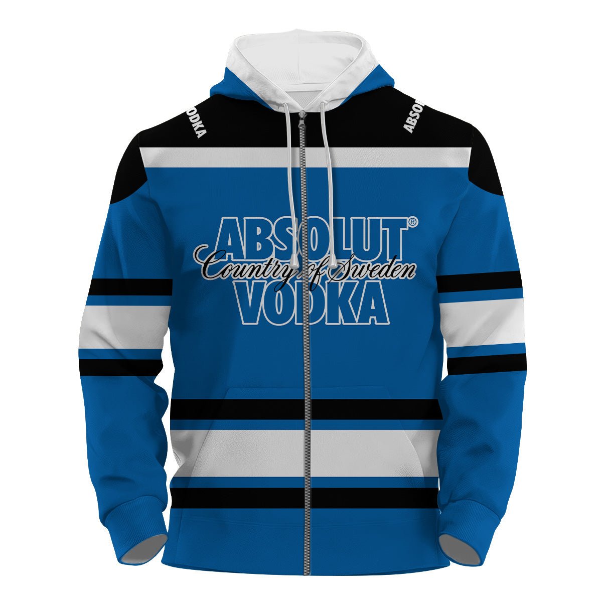 Absolut Vodka Basic Hoodie & Zip Hoodie - Flexiquor.com