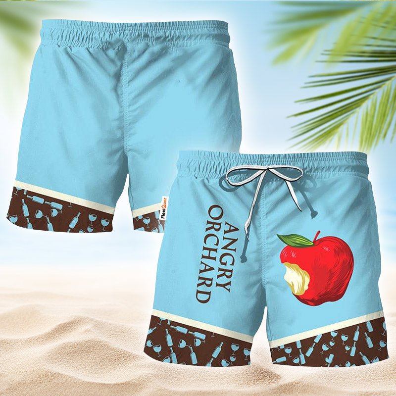 Angry Orchard Glass Bottle Dot Swim Trunks - Flexiquor.com