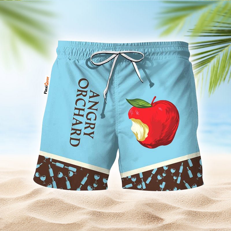 Angry Orchard Glass Bottle Dot Swim Trunks - Flexiquor.com