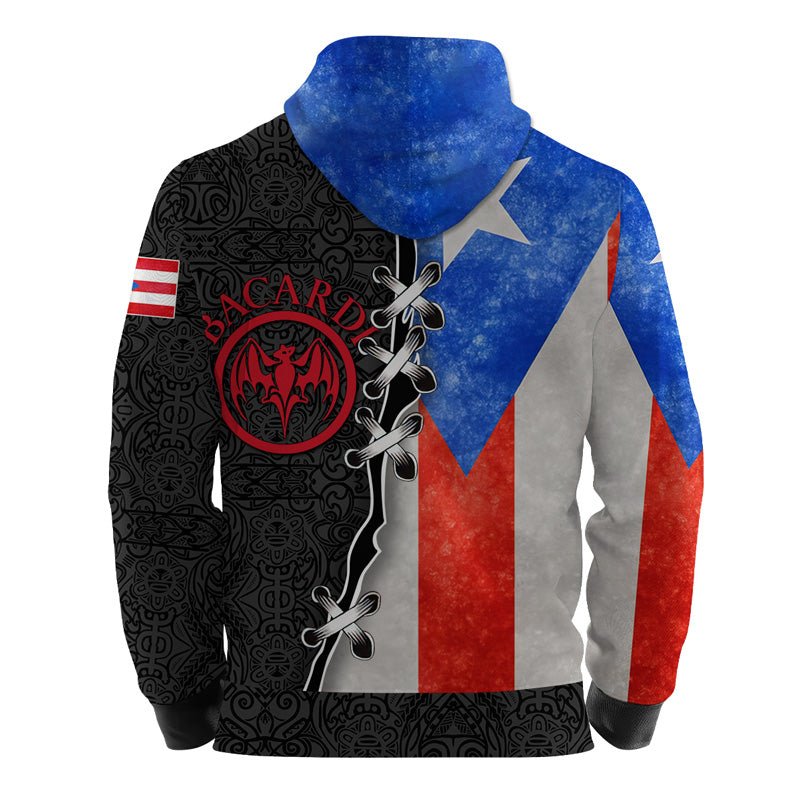 Bacardi Puerto Rican Hoodie & Zip Hoodie - Flexiquor.com