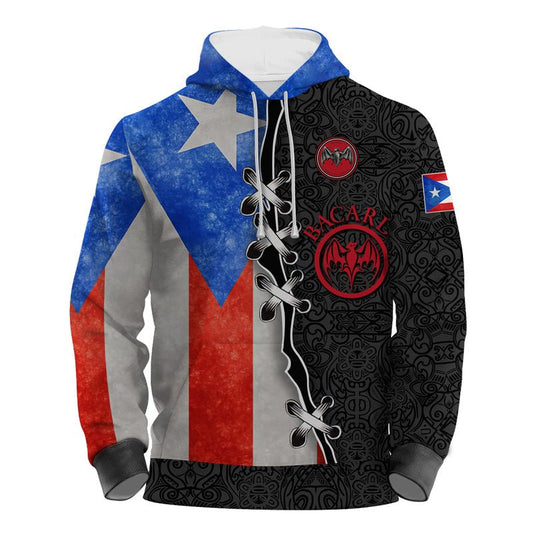 Bacardi Puerto Rican Hoodie & Zip Hoodie - Flexiquor.com