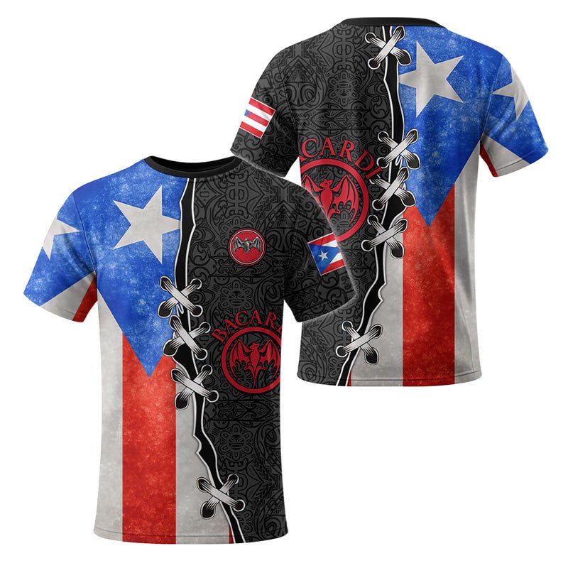 Bacardi Puerto Rican T-Shirt - Flexiquor.com