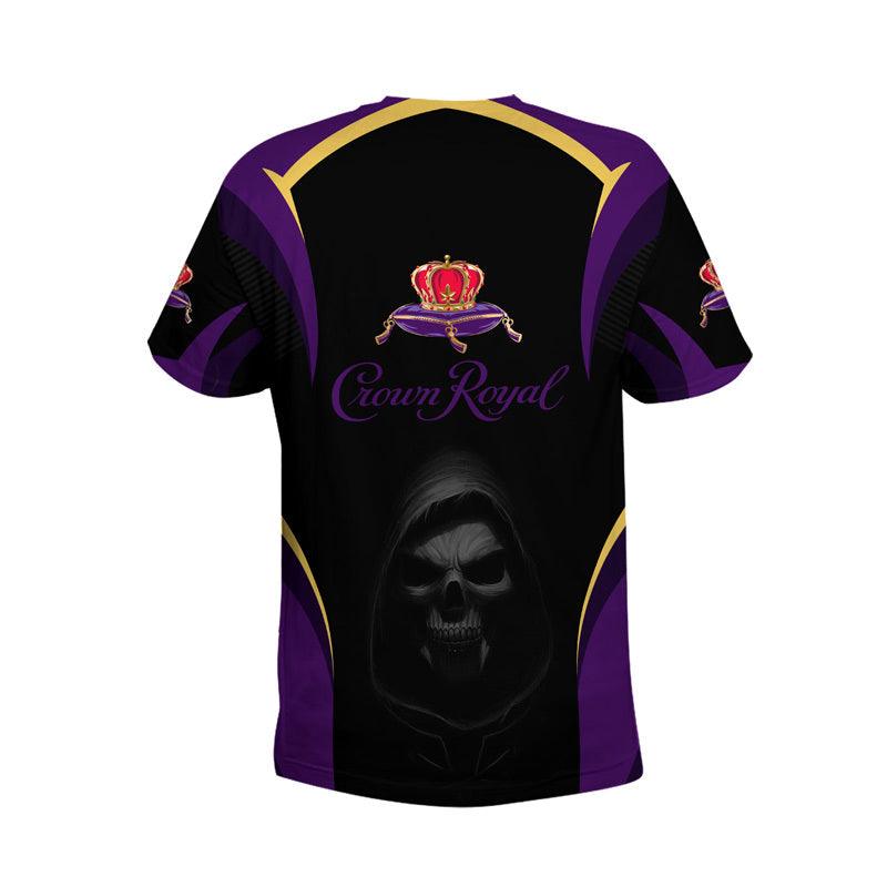 Black Skull Crown Royal T-Shirt