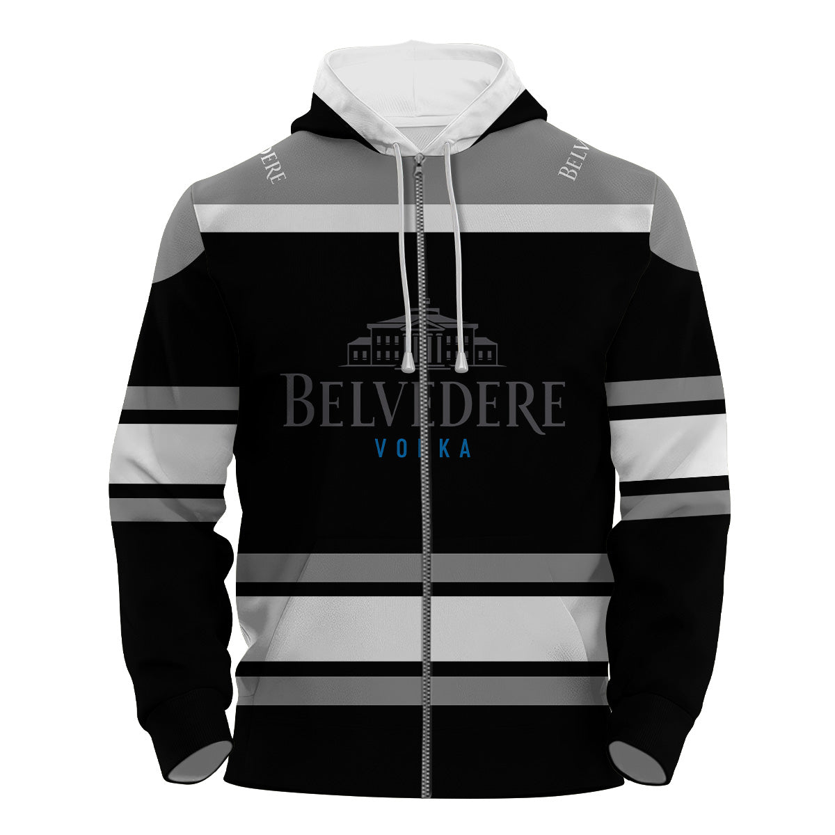 Belvedere Basic Hoodie & Zip Hoodie - Flexiquor.com