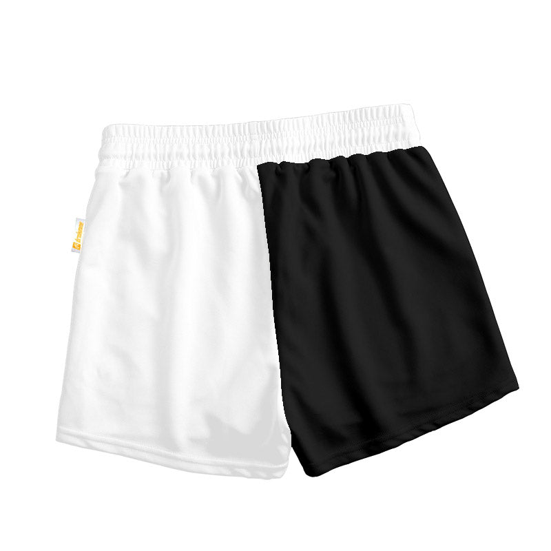 Black White Kraken Rum Women's Casual Shorts