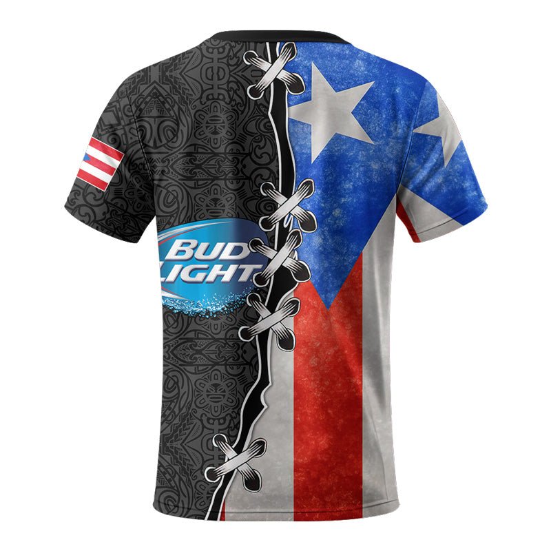 Bud Light Puerto Rican T-Shirt - Flexiquor.com