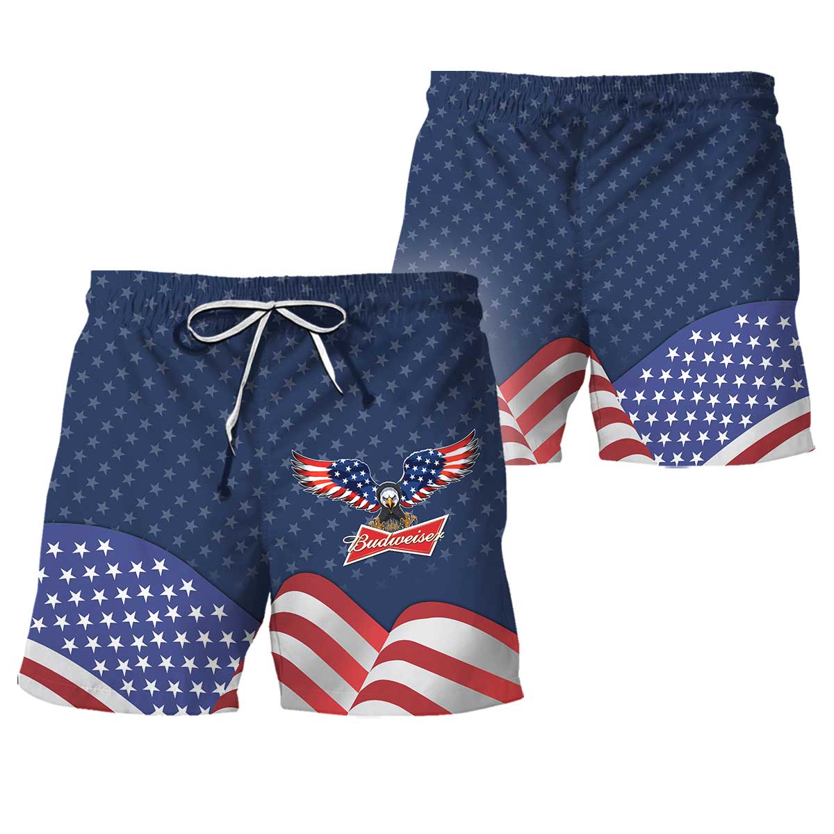 Budweiser American Eagle Swim Trunks - Flexiquor.com