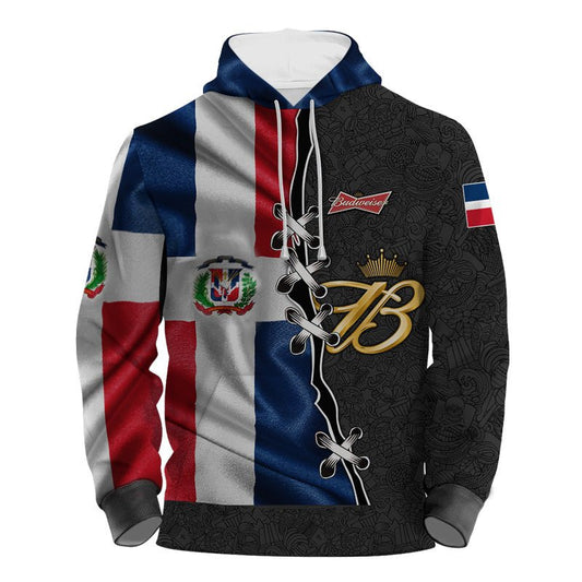 Budweiser Dominican Hoodie & Zip Hoodie - Flexiquor.com