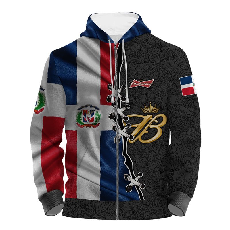 Budweiser Dominican Hoodie & Zip Hoodie - Flexiquor.com