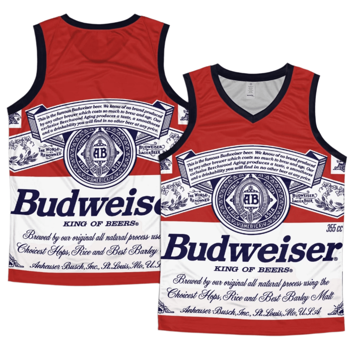 Budweiser Original Men's Tank Top - Flexiquor.com