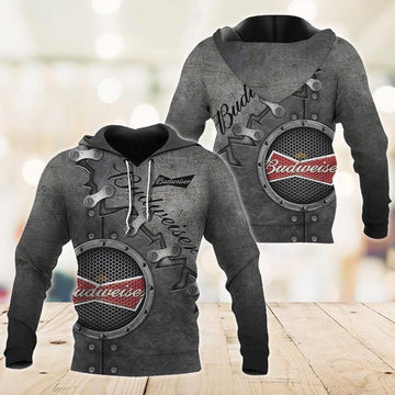 Budweiser Mechanical Hoodie & Zip Hoodie