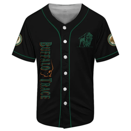 Buffalo Trace American Flag Baseball Jersey - Flexiquor.com