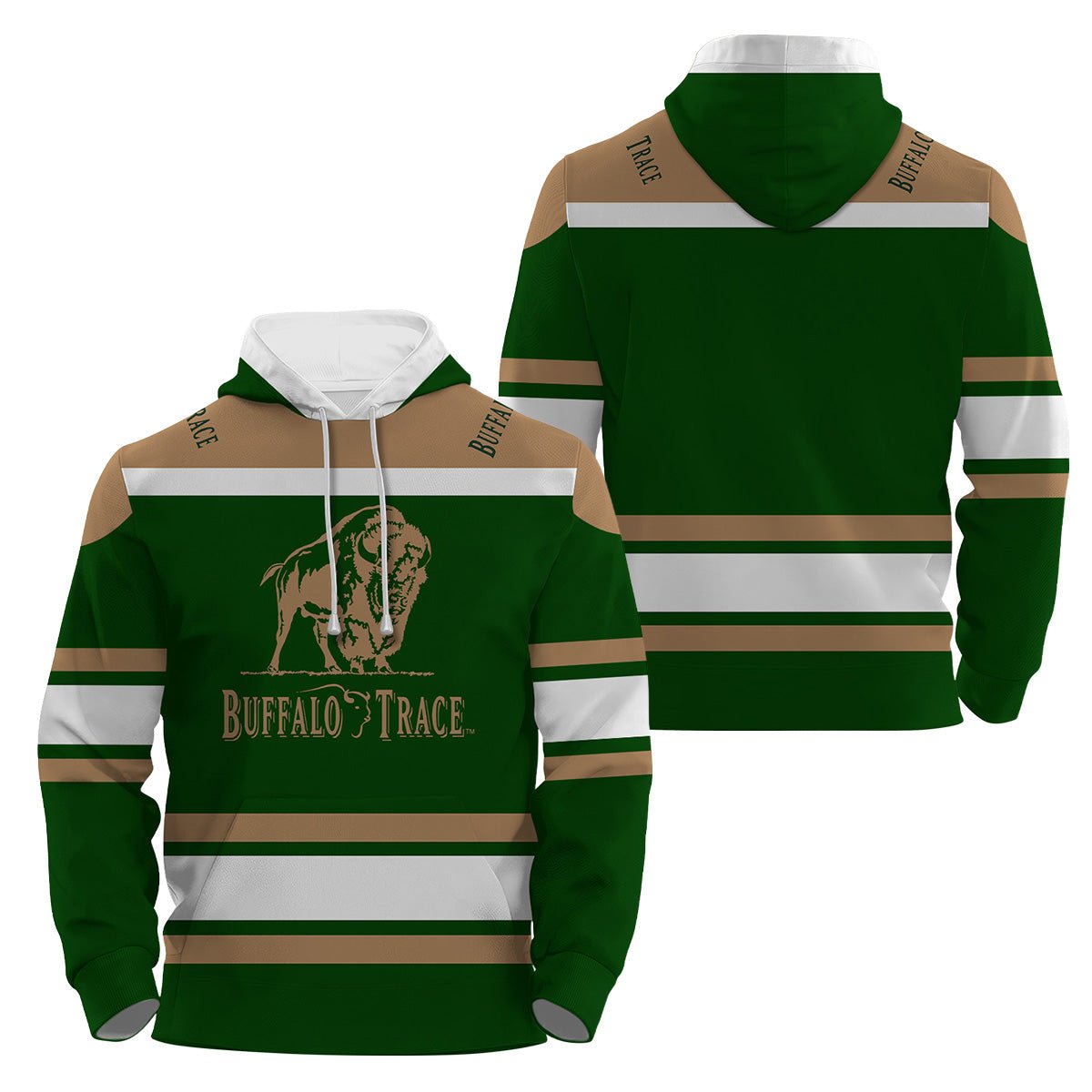 Buffalo Trace Basic Hoodie & Zip Hoodie - Flexiquor.com