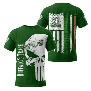 Buffalo Trace Skull T-Shirt - Flexiquor.com