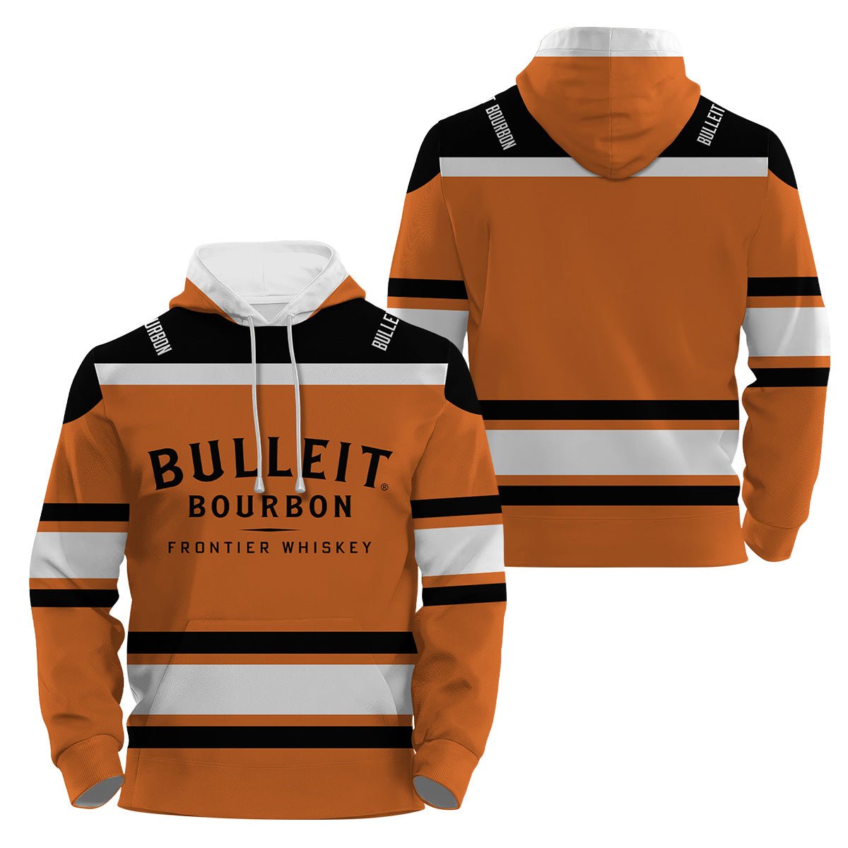 Bulleit Bourbon Basic Hoodie & Zip Hoodie - Flexiquor.com