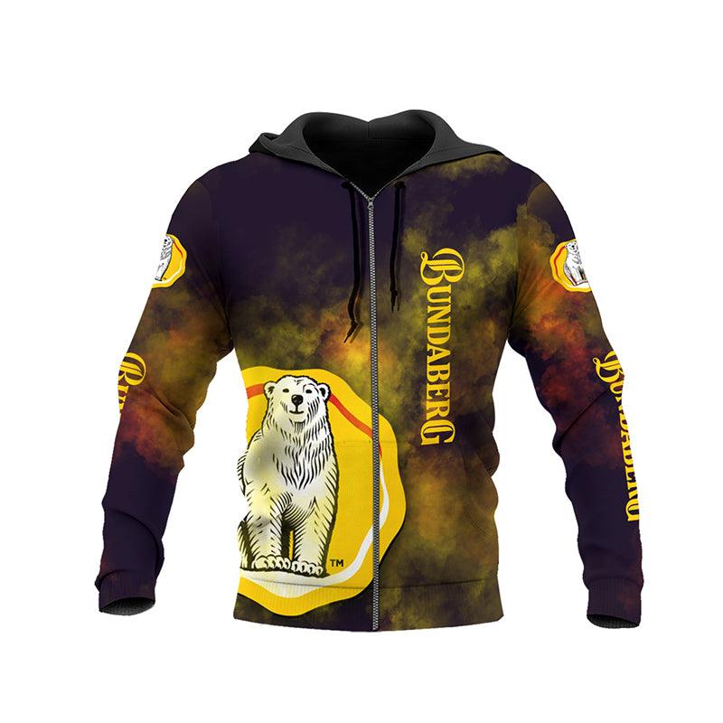 Bundaberg Colorful Smoke Hoodie & Zip Hoodie