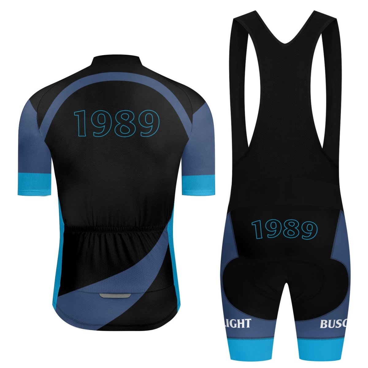 Busch Light 1989 Men's Cycling Jersey Set - Flexiquor.com