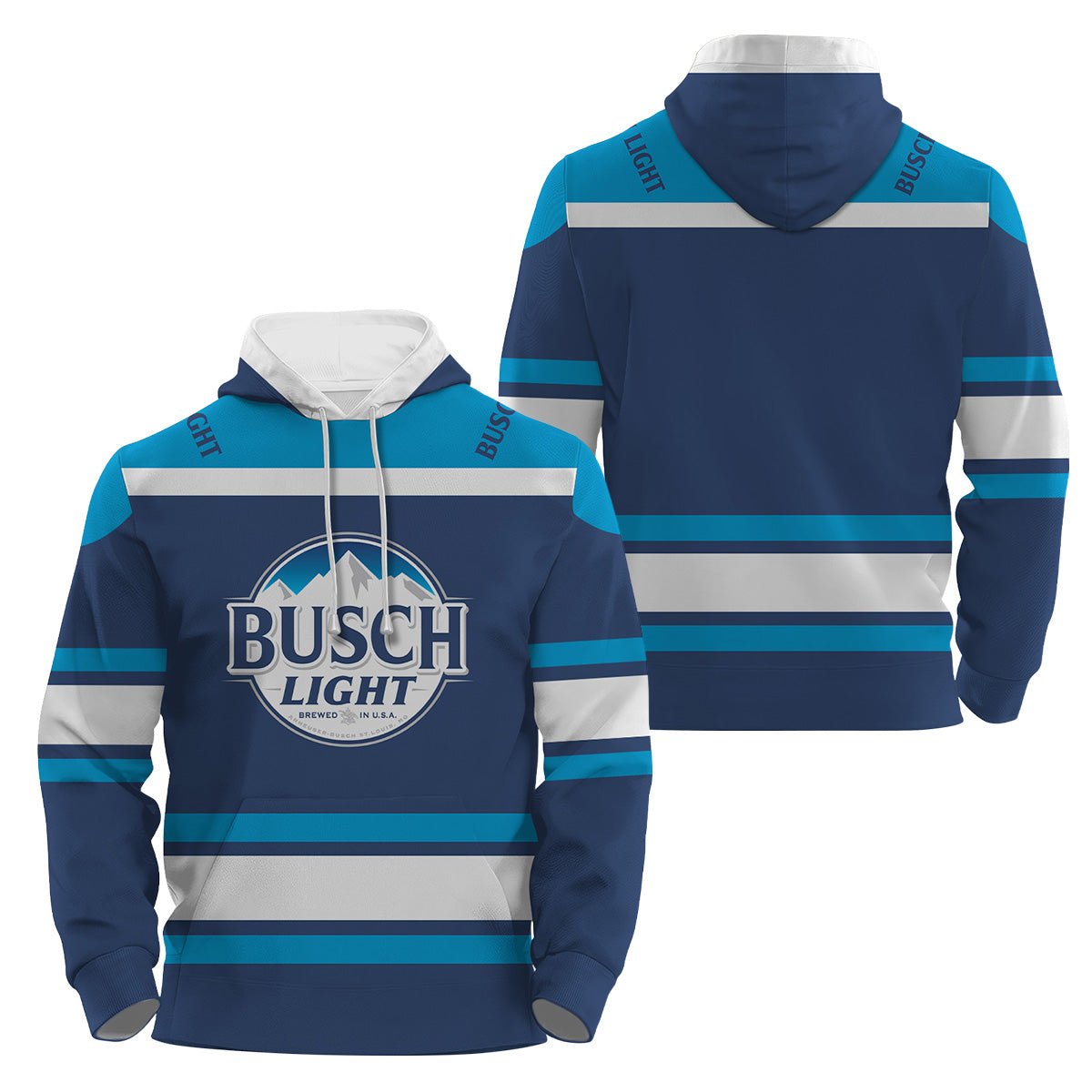 Busch Light Basic Hoodie & Zip Hoodie - Flexiquor.com