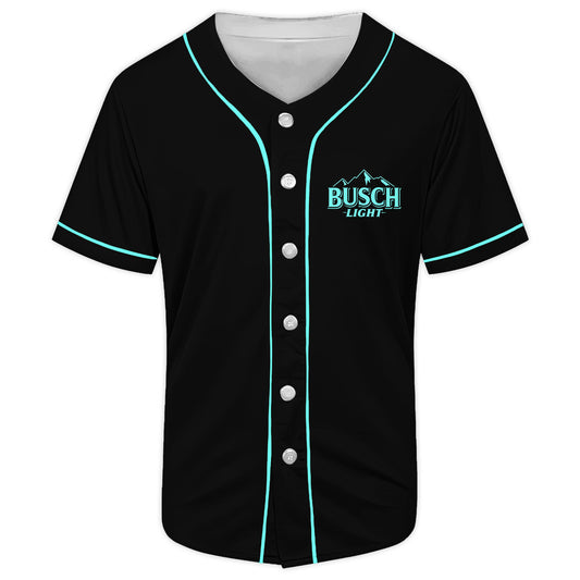 Busch Light Beer Art Baseball Jersey