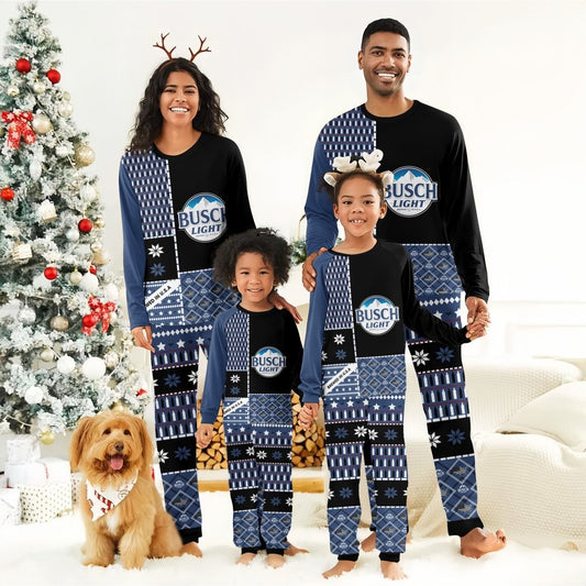 Busch Light Family Pajamas Set - Flexiquor.com