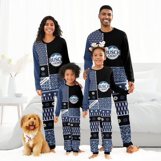 Busch Light Family Pajamas Set - Flexiquor.com