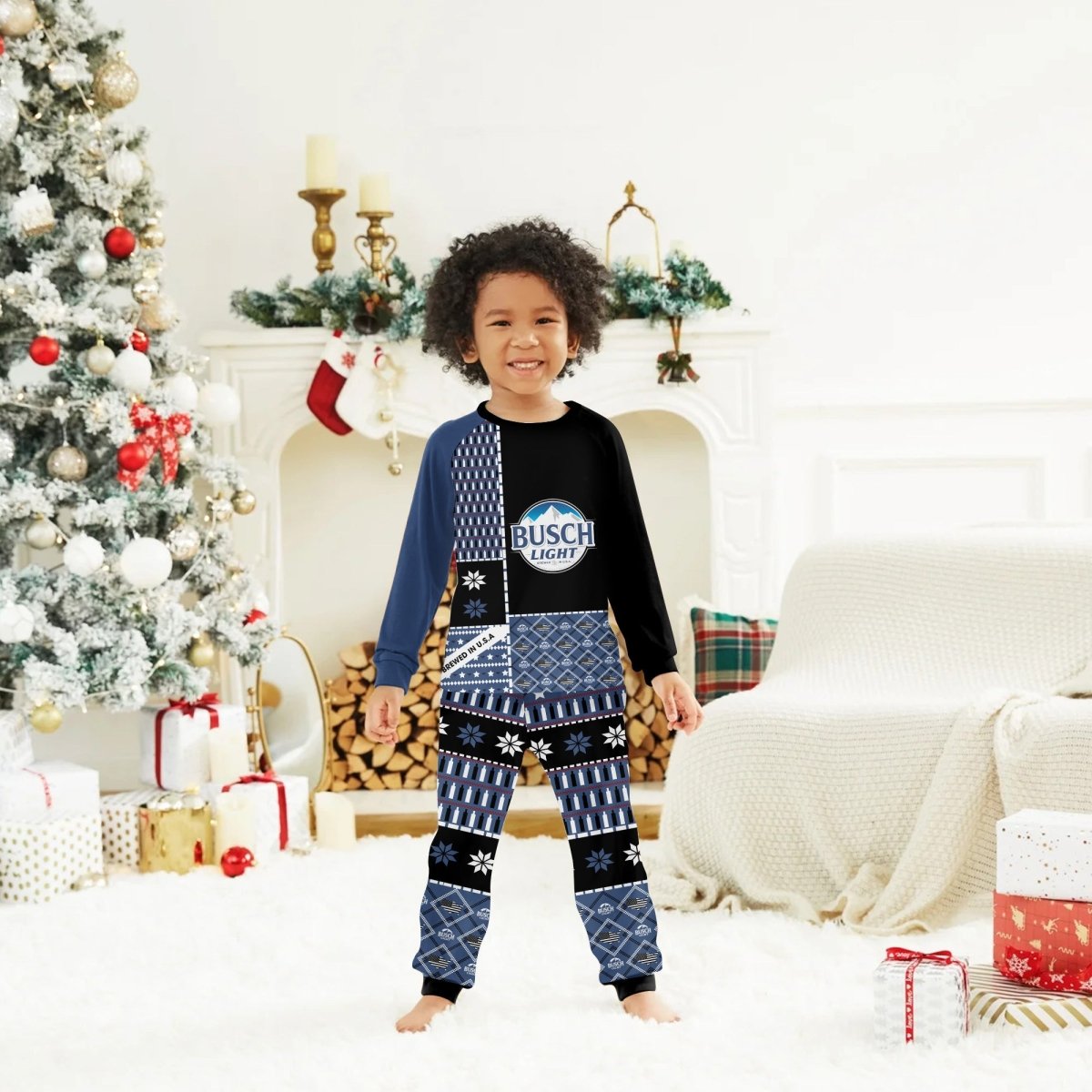 Busch Light Family Pajamas Set - Flexiquor.com