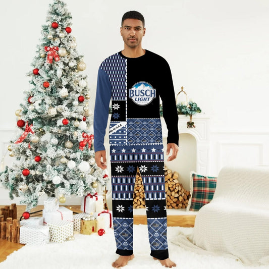 Busch Light Family Pajamas Set - Flexiquor.com