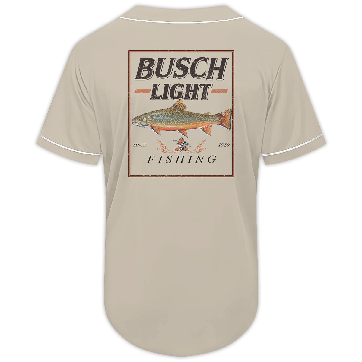 Busch Light Fishing Baseball Jersey - Flexiquor.com