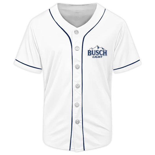 Busch Light Fishing Time Baseball Jersey - Flexiquor.com