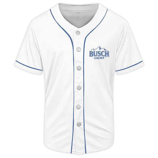 Busch Light Go Fishing Baseball Jersey