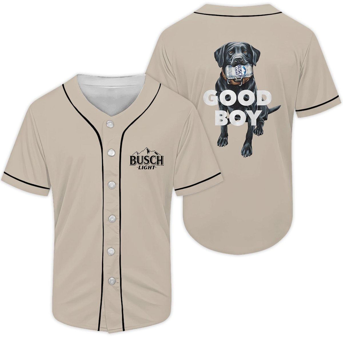 Busch Light Good Boy Baseball Jersey - Flexiquor.com