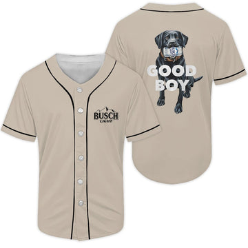 Busch Light Good Boy Baseball Jersey - Flexiquor.com