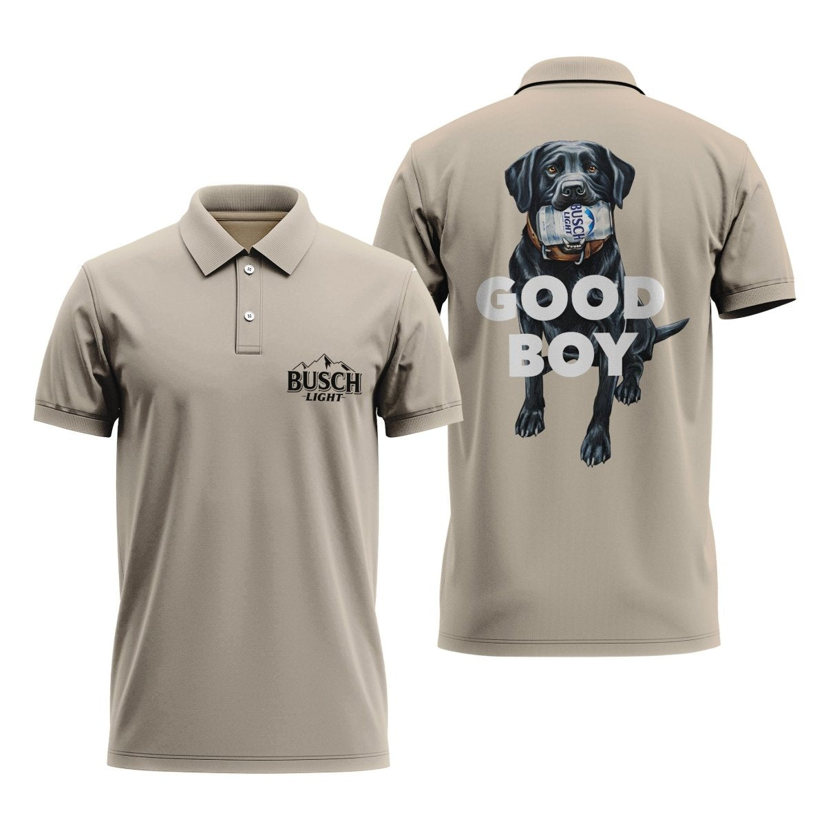 Busch Light Good Boy Polo Shirt - Flexiquor.com