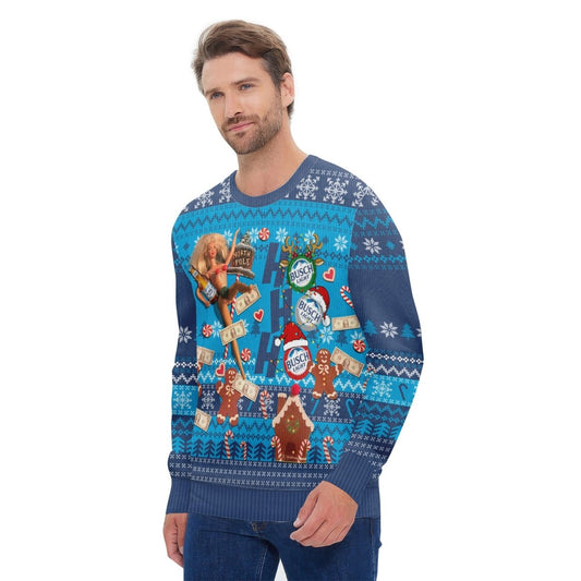 Busch Light HoHoHo Christmas Ugly Sweater - Flexiquor.com