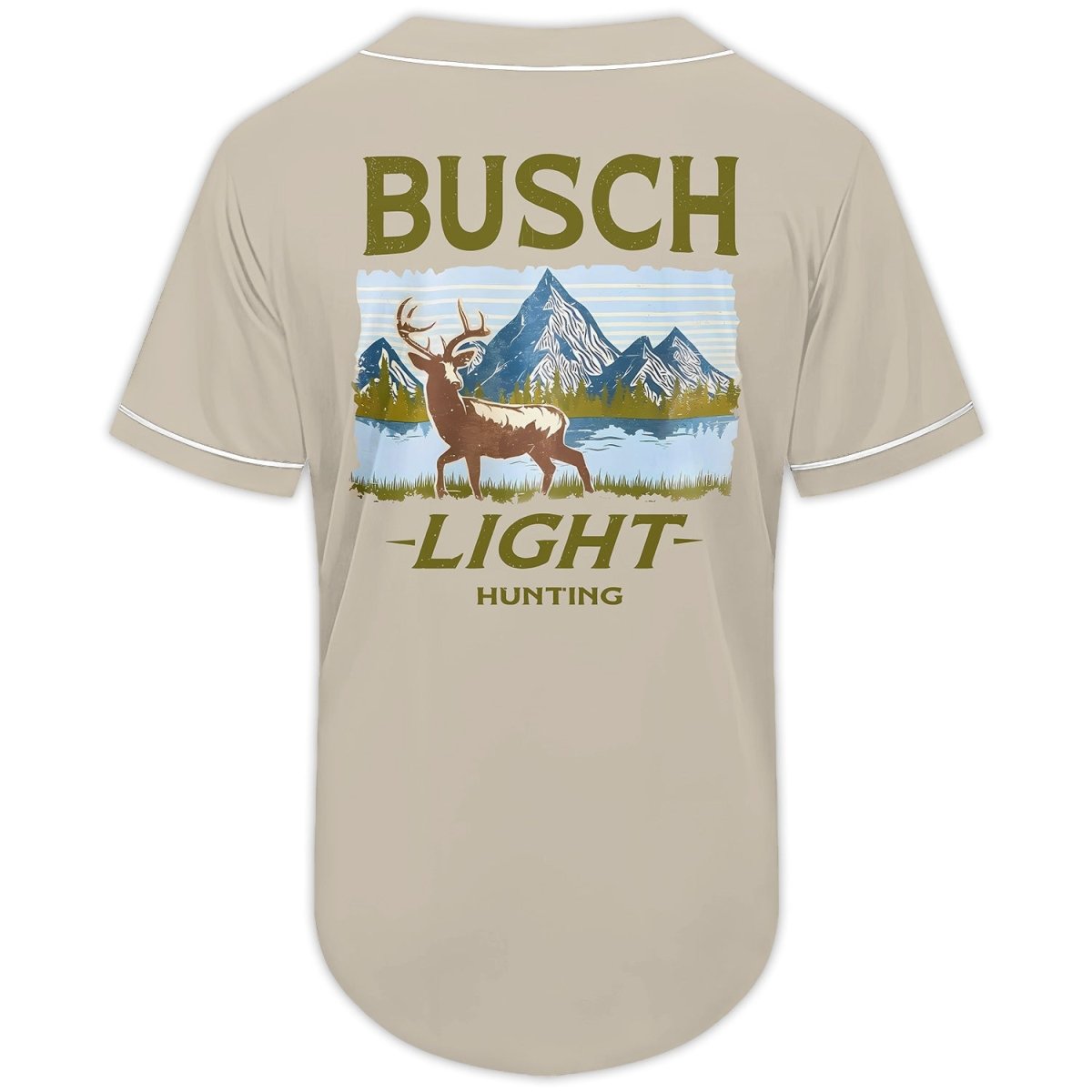 Busch Light Hunting Baseball Jersey - Flexiquor.com