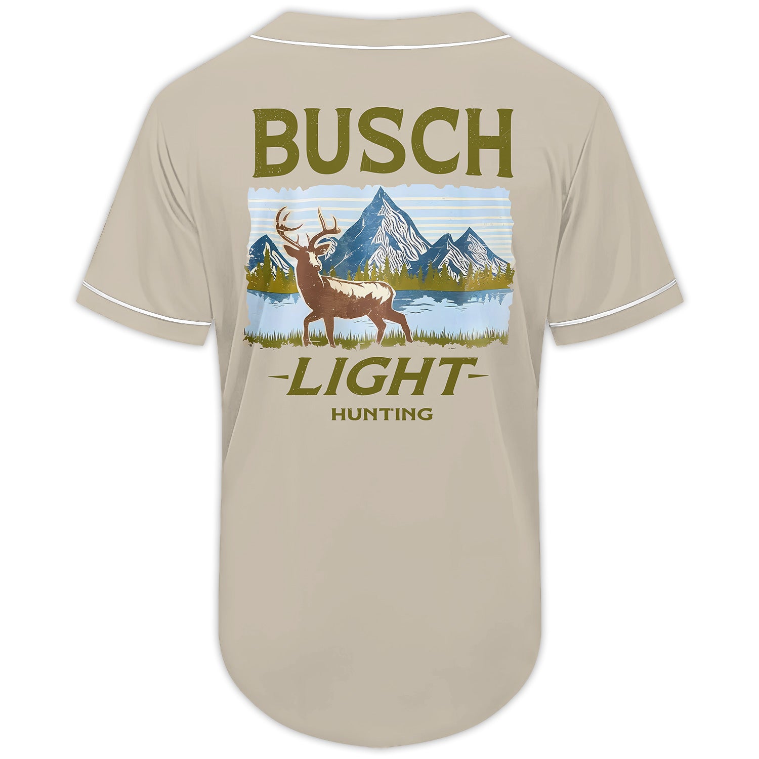 Busch Light Hunting Baseball Jersey