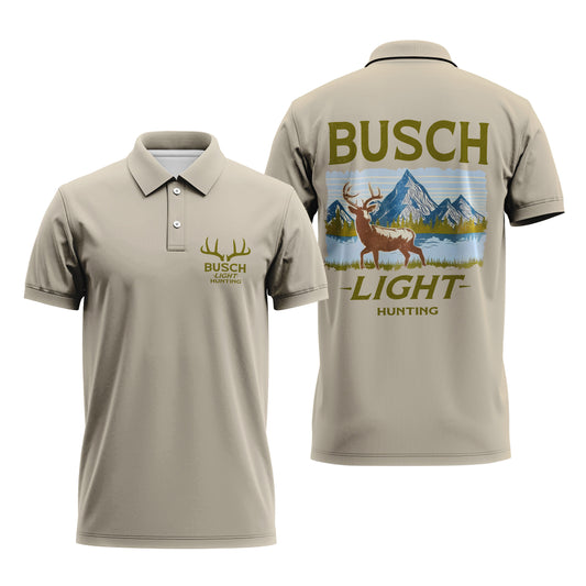 Busch Light Hunting Polo Shirt