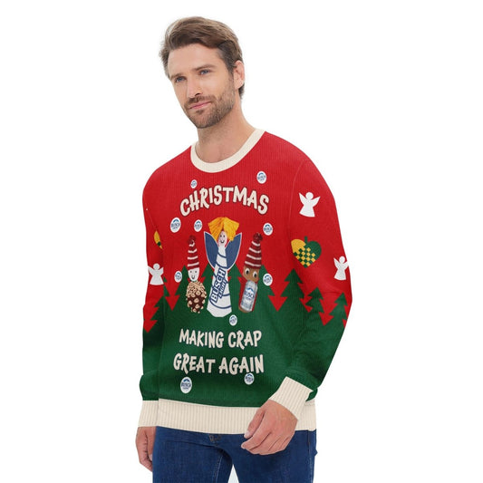 Busch Light Making Christmas Great Again Ugly Sweater - Flexiquor.com