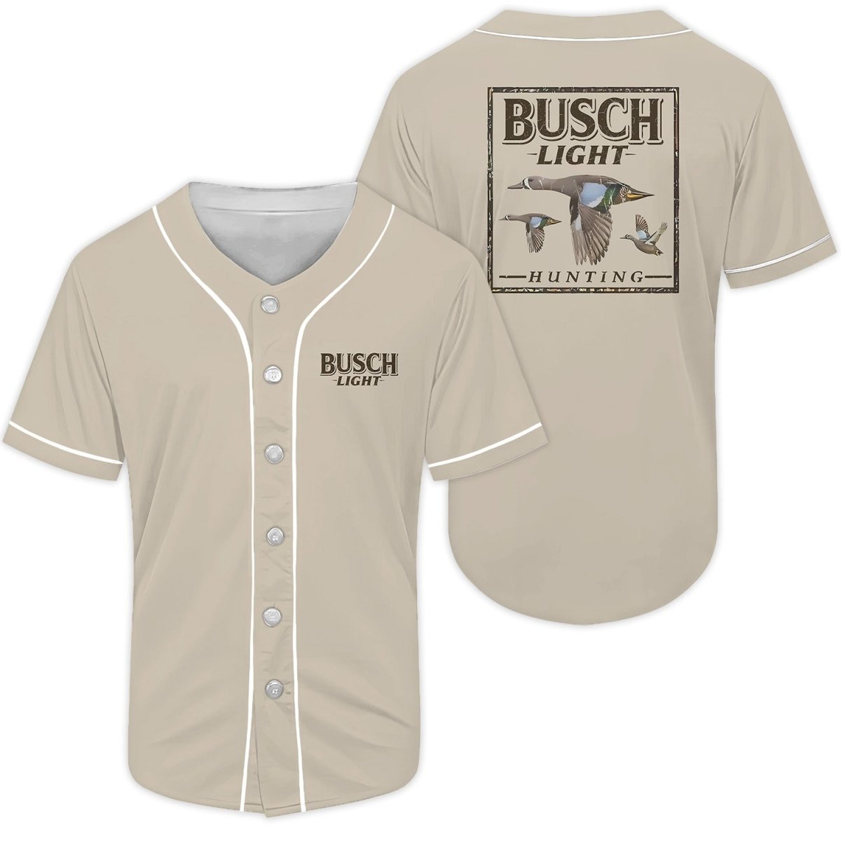 Busch Light Mallard Baseball Jersey - Flexiquor.com