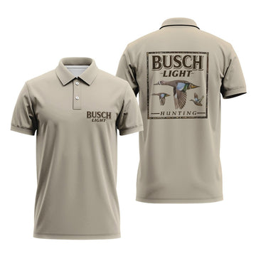 Busch Light Mallard Polo Shirt - Flexiquor.com