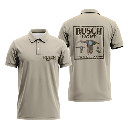 Busch Light Mallard Polo Shirt